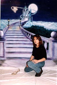 Disney CastleMurals Cincinnati Makeup Artist Jodi Byrne